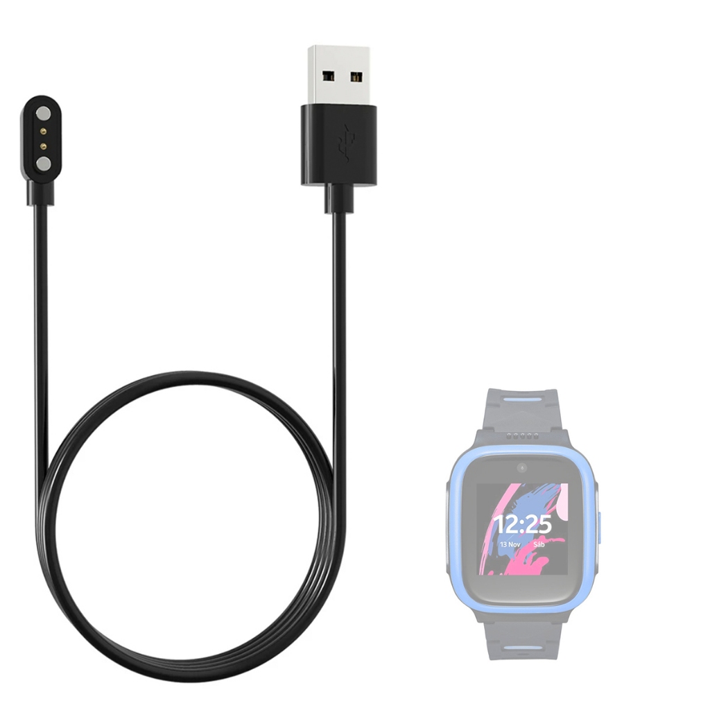 Cabo Carregador USB Compativel Com Smartwatch Multi KidWatch