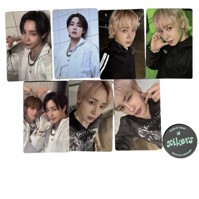 xikers Hunter Photocard Oficial 6o Álbum Casa De TRICKY WRECKING THE HOUSE