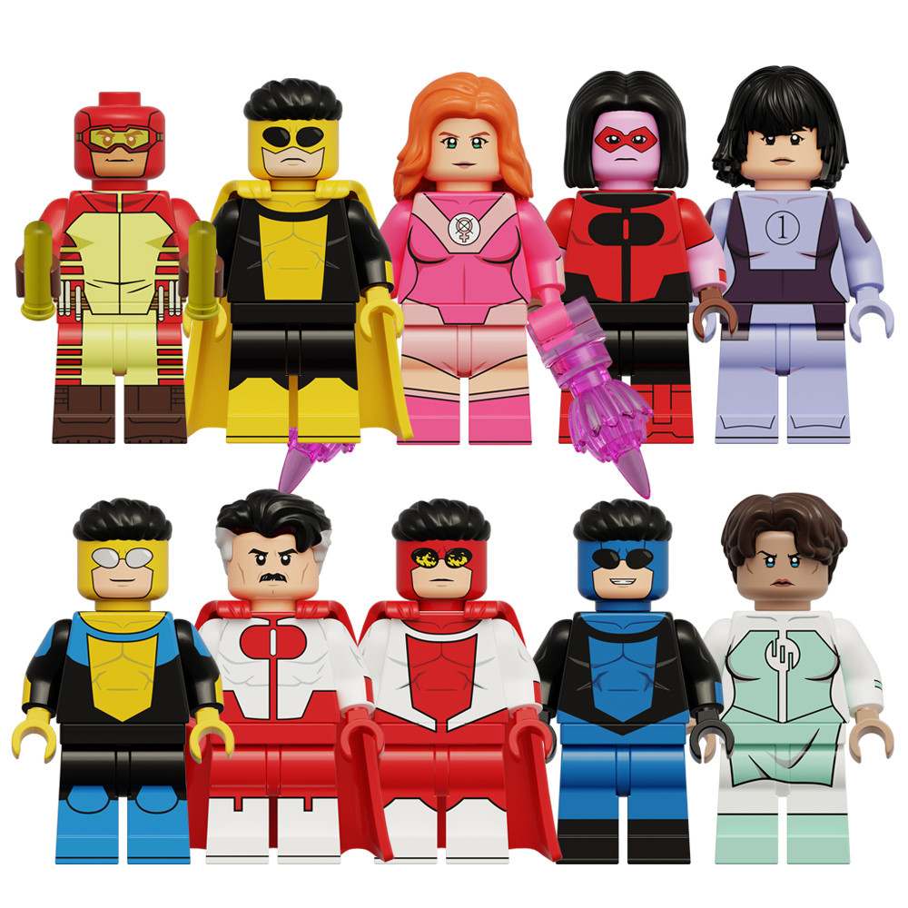 Invincible Mark Greyson Eve Omni-man Rex Mason Capevincível Vanessa Block Figura Brinquedos Infantis
