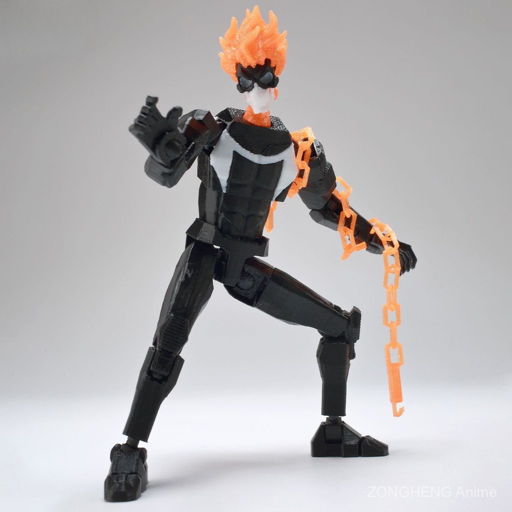 [Estoque pronto] Impressão 3D Invincible Young Man Mark Figure [Exclusivo Limitado] Invincible War Evil Mark Joint Impre