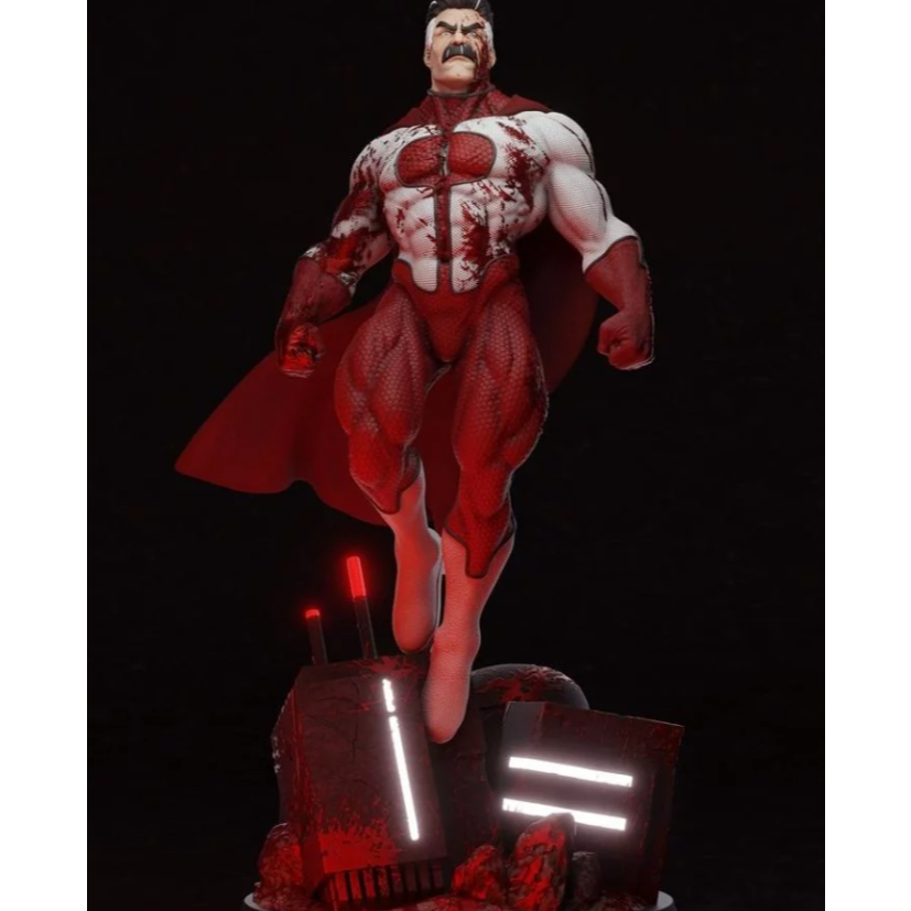 Invincible (Mark Grayson) – Homini Men – Action Figure Diorama e Decoração 3d