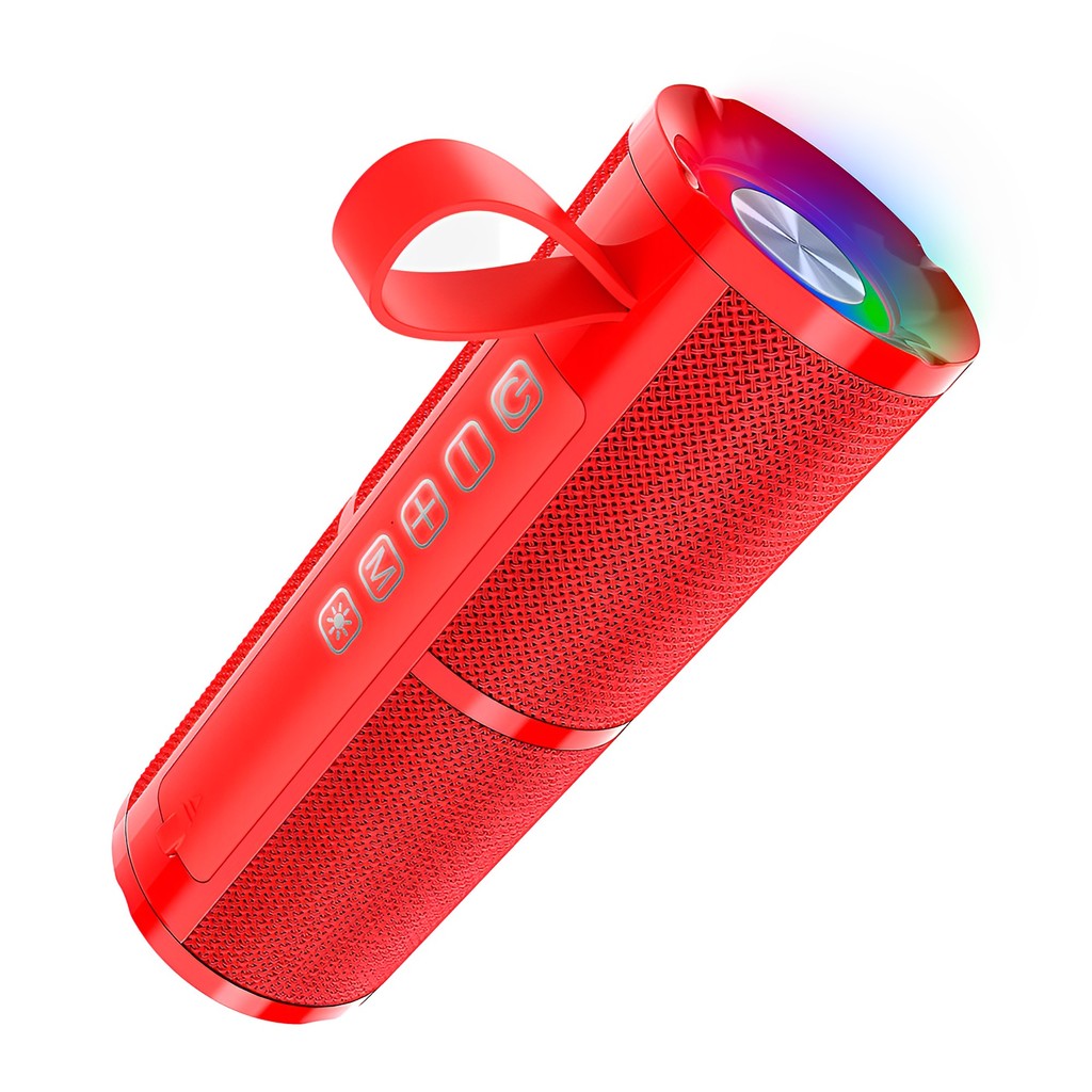Caixinha Som 1Hora Alto-Falante Bluetooth 5.1 Vermelho