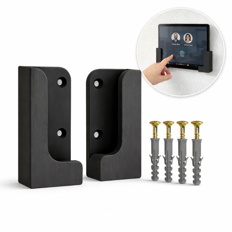 Suporte de Parede para Tablet Universal - Compatível Universal, Design Minimalista, Instalação Rápida