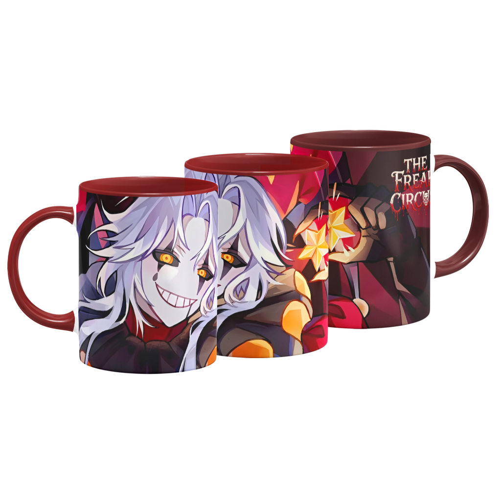 Caneca Gamer Pierrot The Freak Circus Panorâmica