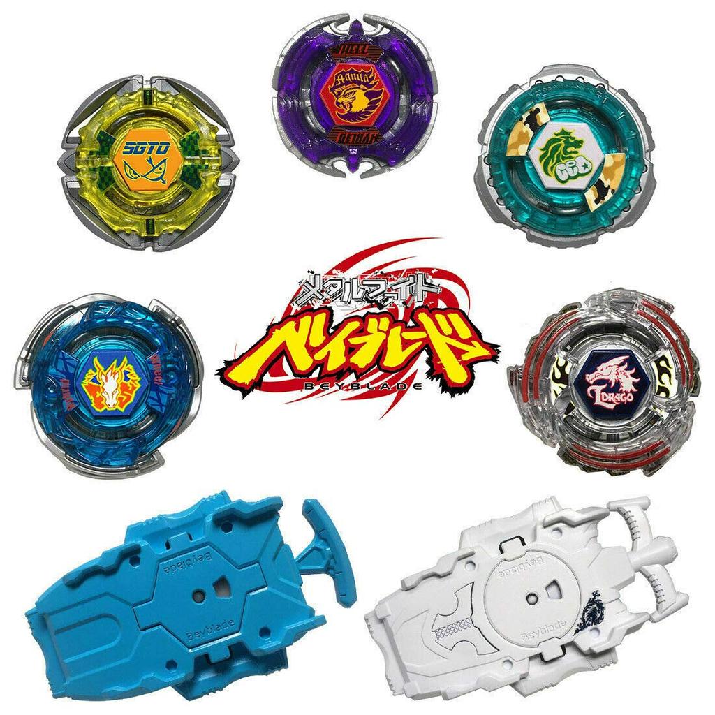 【direto do Japão】 Conjunto de edição limitada de 10º aniversário Beyblade WBBA Metal Fight B-00 da Takara Tomy