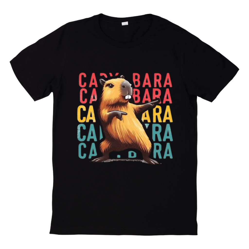 Camiseta Unissex Capybara Capivara Fofa Infantil ENVIO 24HRS UTEIS