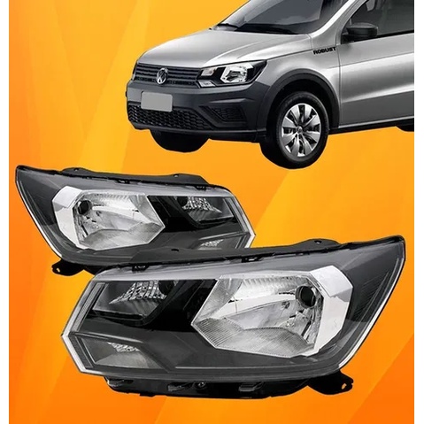 Farol Foco Simples Gol G8 2019 2020 2021 2022 2023 Saveiro G7 2017 2018 2019 2020 2021