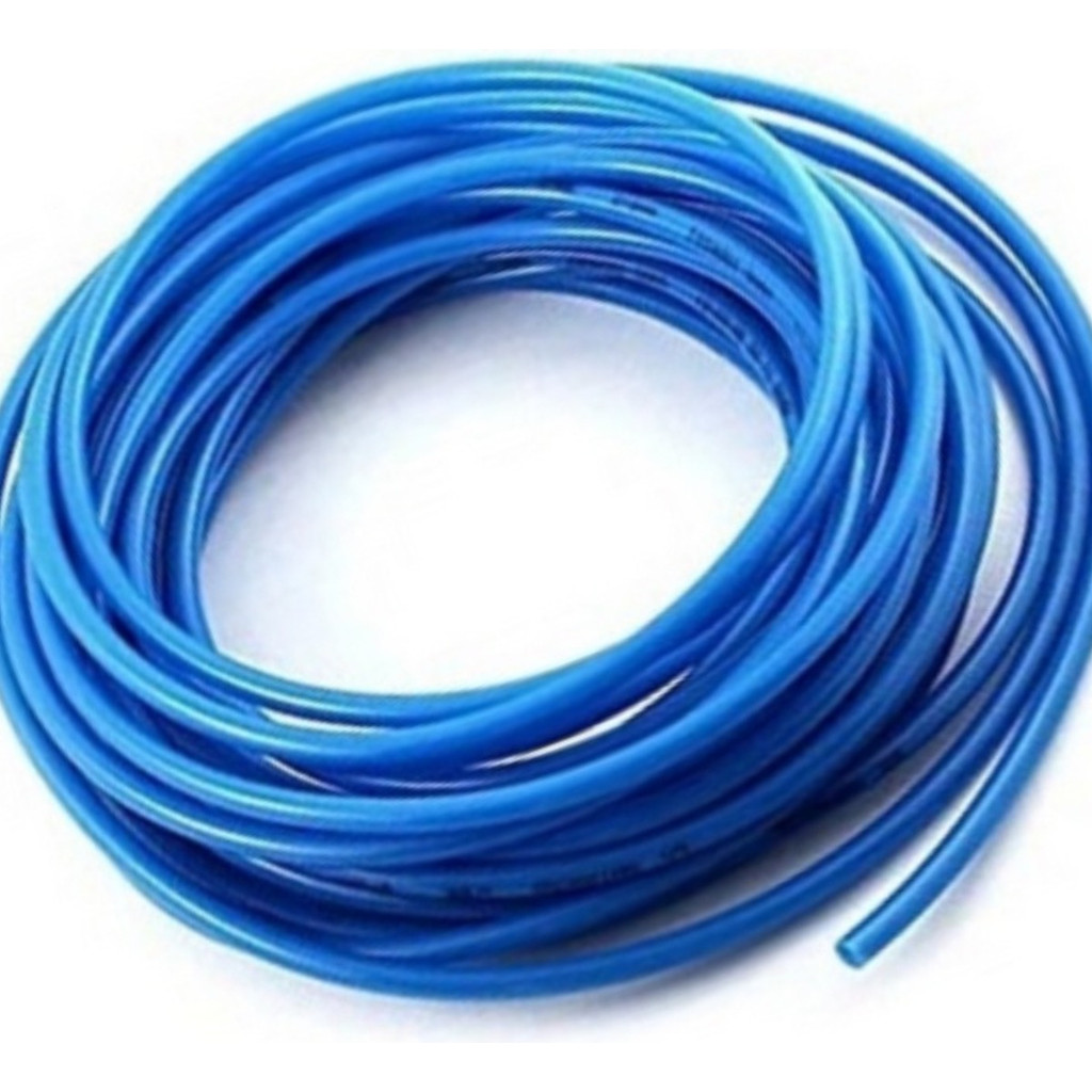 Kit Com 4 Metros Mangueira Pneumática Flexível Ø4mm Tubo Pu 150psi/10bar