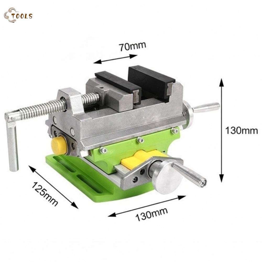【READY STOCK】X-Y Press Vise Metal Material Aluminum Alloy Construction 90 Degree Rotation-ENUS