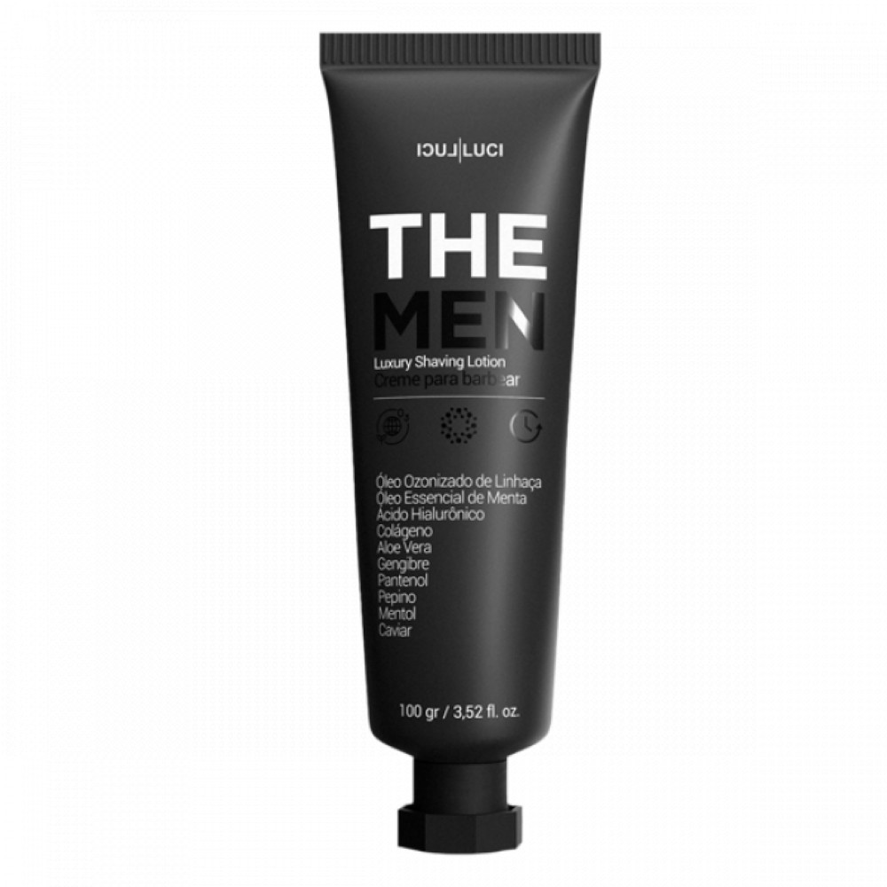 The Men Luxury Shaving Lotion Creme para Barbear Luci Luci