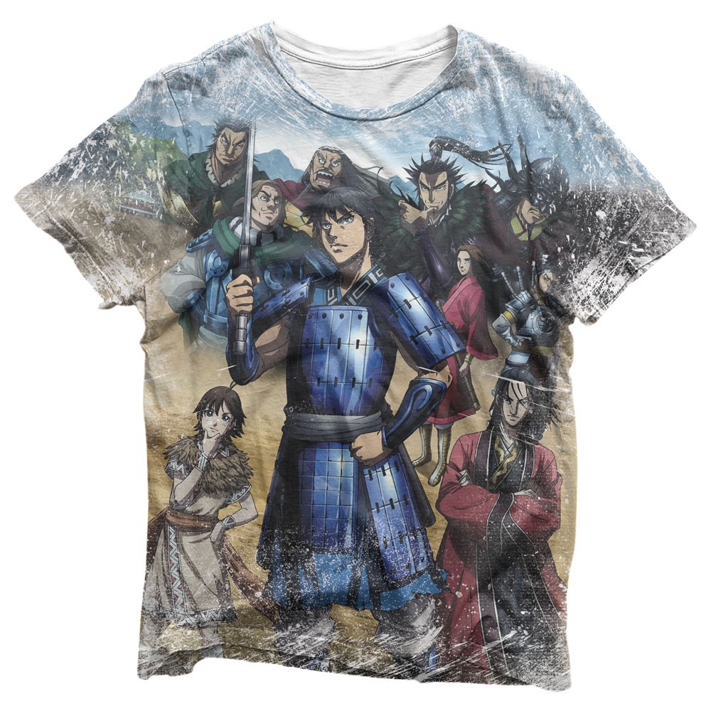 Camisa Kingdom Personagens - Camisas Kingdom Estampa Total
