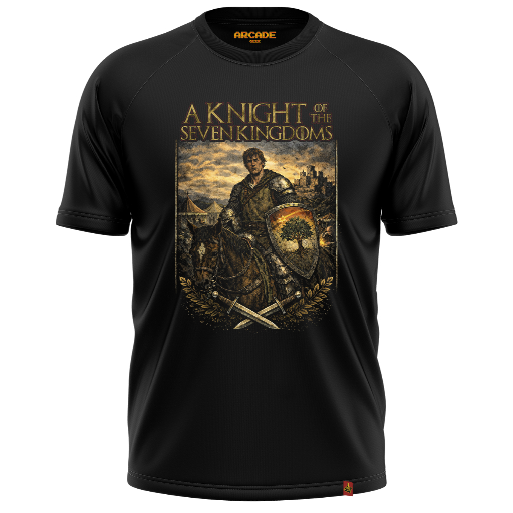 Camiseta Cavaleiro Reinos A Knight Kingdoms Sete Duncam of the sevem Cronicas