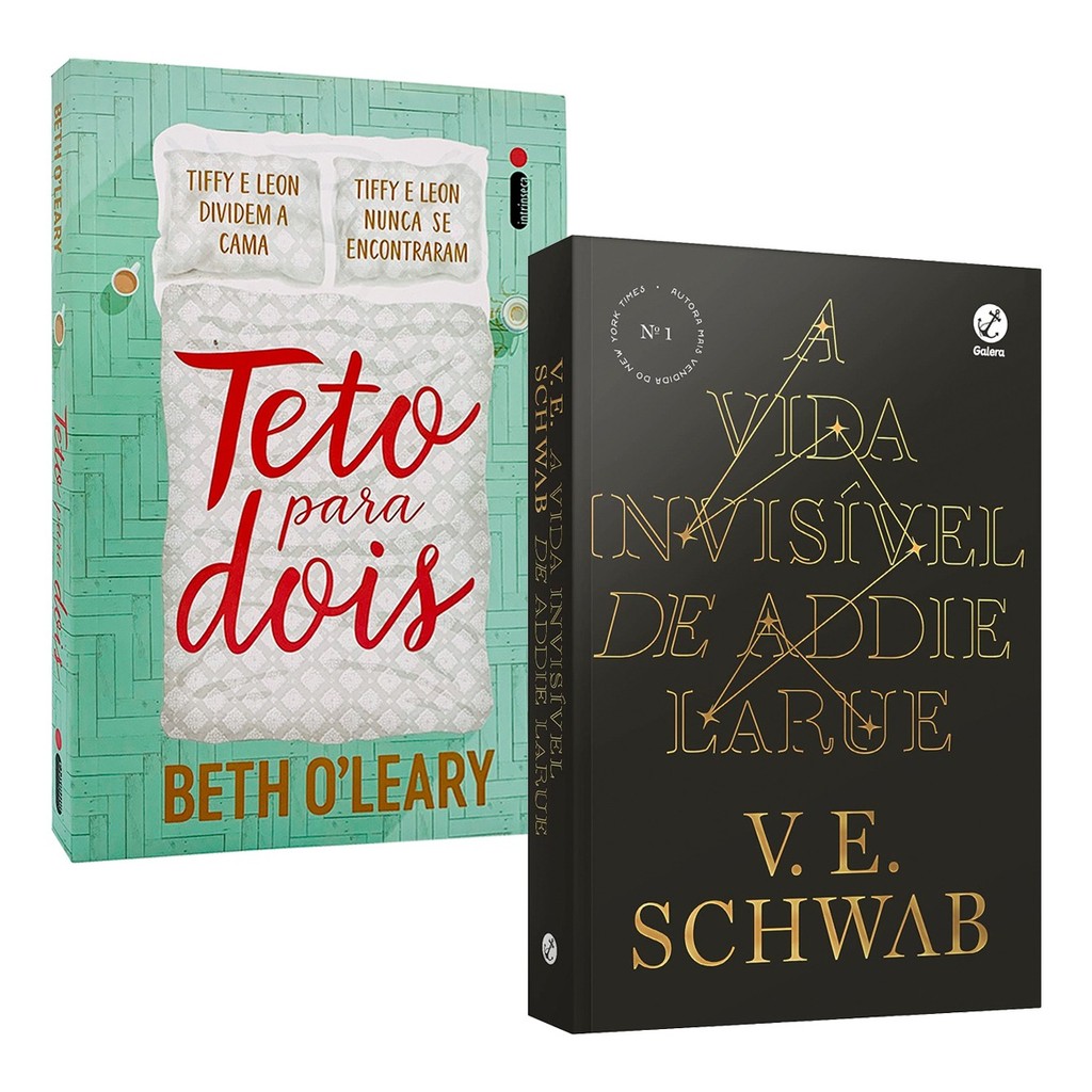 Teto Para Dois + A Vida Invisível De Addie Larue - 2 Livros