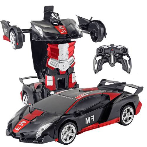 Carro De Deformação Com Controle Remoto 2.4G Lamborghini Ruby Red Sapphire Blue Car Charging Elétrico Brinquedo Para Men