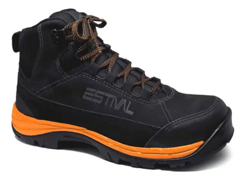 Bota De Segurança Estival Adventure Couro Dark Sapphire Ca