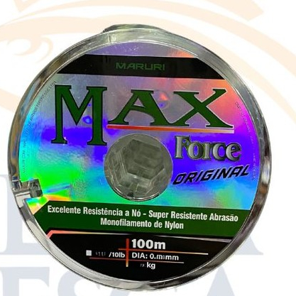 LINHA MARURI MAX FORCE 0,62MM 100MTS