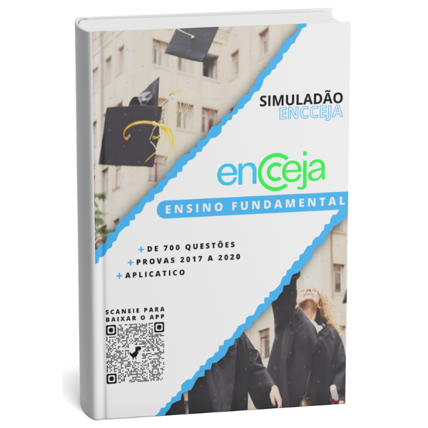 Simulados Facíl ENCCEJA 2025 - Ensino Fundamental ????eBook + App de Simulados + Acesso Exclusivo ao Grupo no WhatsApp