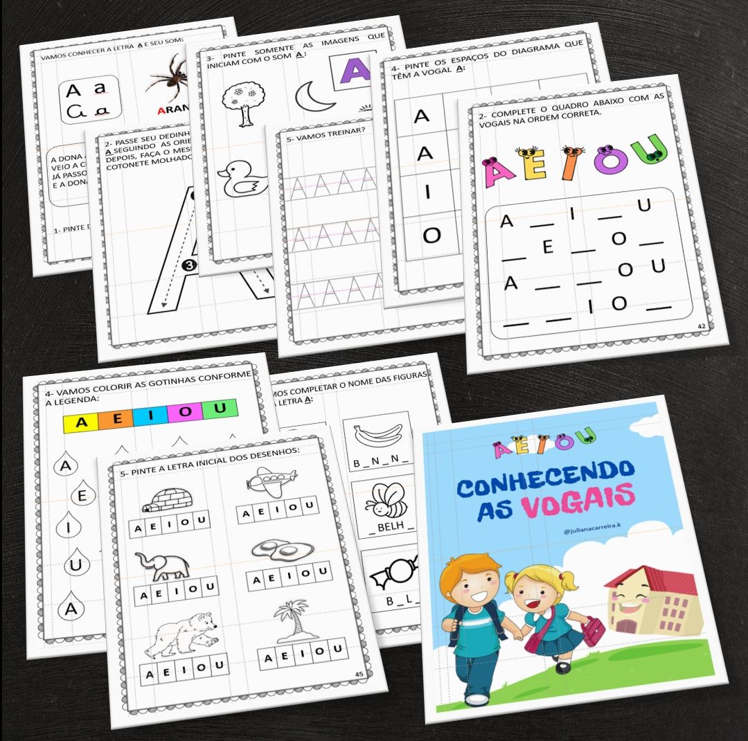 CONHECENDO AS VOGAIS