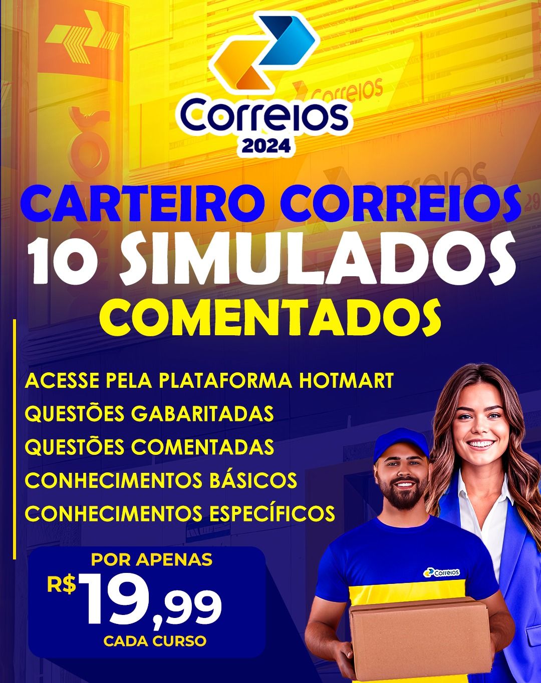 10 SIMULADOS COMENTADOS E GABARITADOS