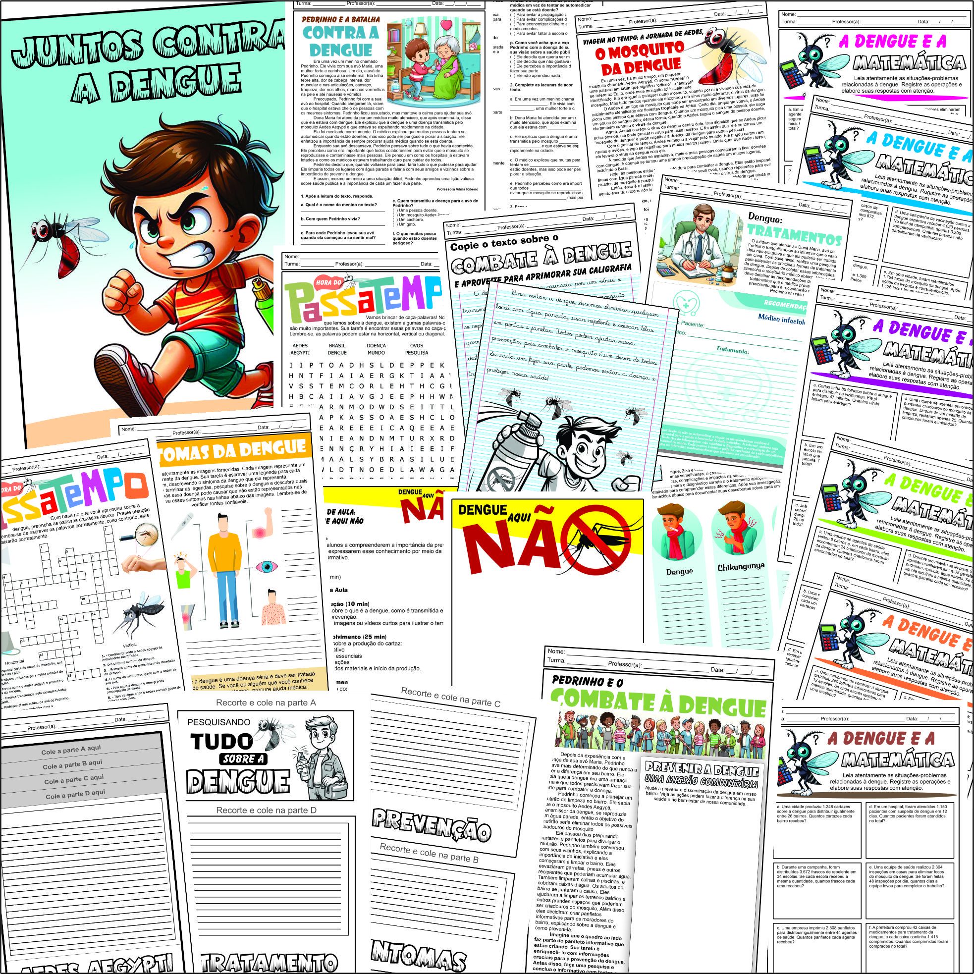 ???????? PACOTE DE ATIVIDADES SOBRE A DENGUE ????????