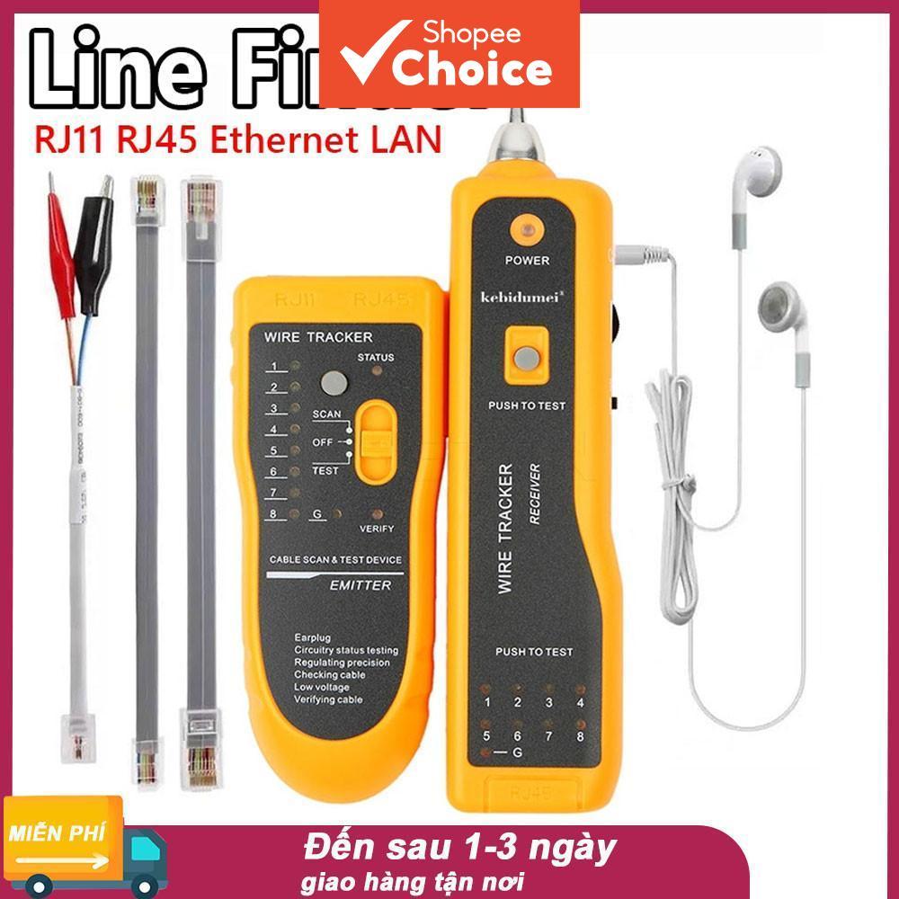 Um Conjunto Multifuncional Detector De Cabo Na Parede M828 JW-360 LAN Tester Suporta RJ45 RJ11 POE 100M Teste Com Tom Fo