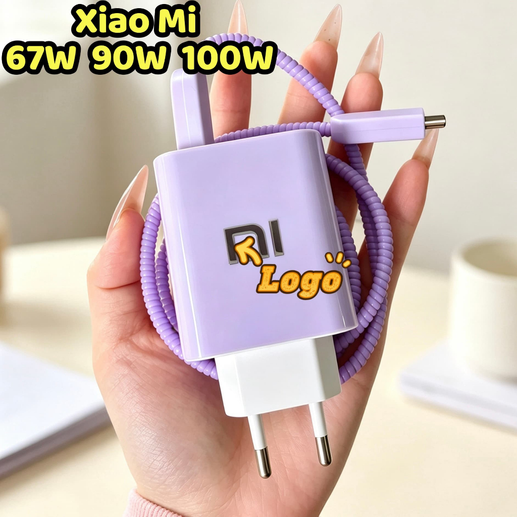 Protetor De Carregador Xiaomi Compatível Com Cabo 67W 90W 100W
