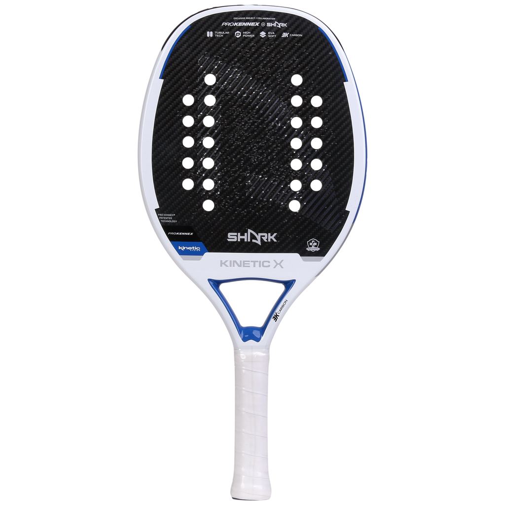 Raquete Beach Tennis Shark Kinetic X Carbono 3K Profissional