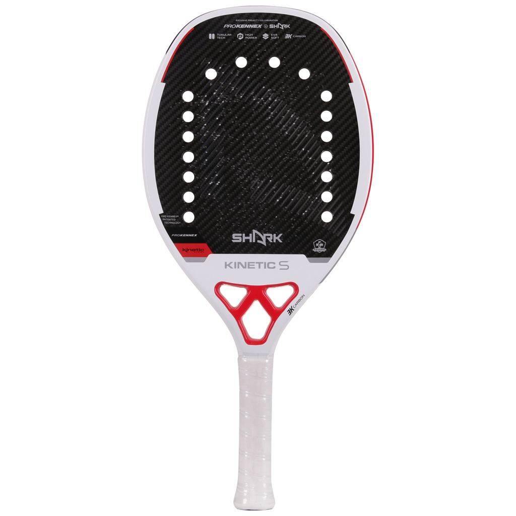 Raquete Beach Tennis Shark Kinetic S Carbono 3K Profissional
