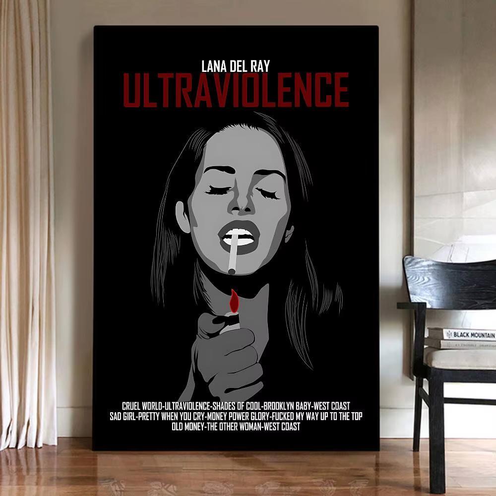 Quadro decorativo Estilo vintage álbum Ultraviolence