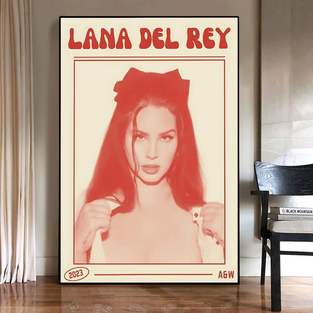 Quadro decorativo Estilo vintage Lana Del Rey minimalista
