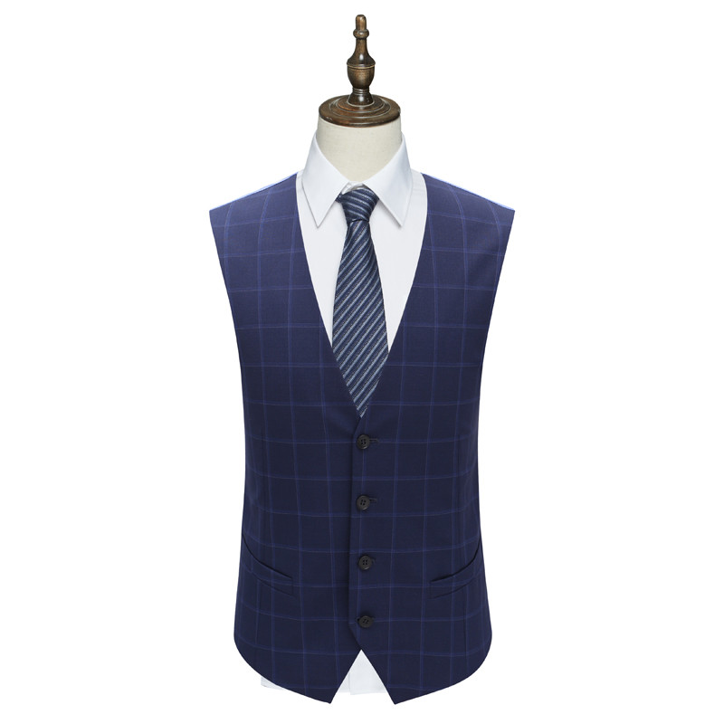F3052 Bird Brand Colete Masculino Lã Primavera Outono Espessura Business Casual Top 21104