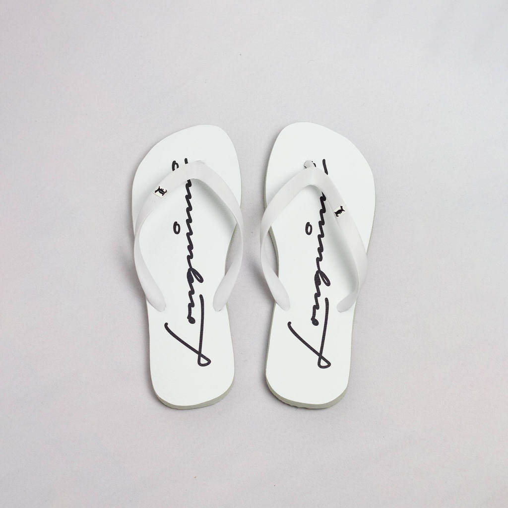 Chinelo Longuinni Classic Branco