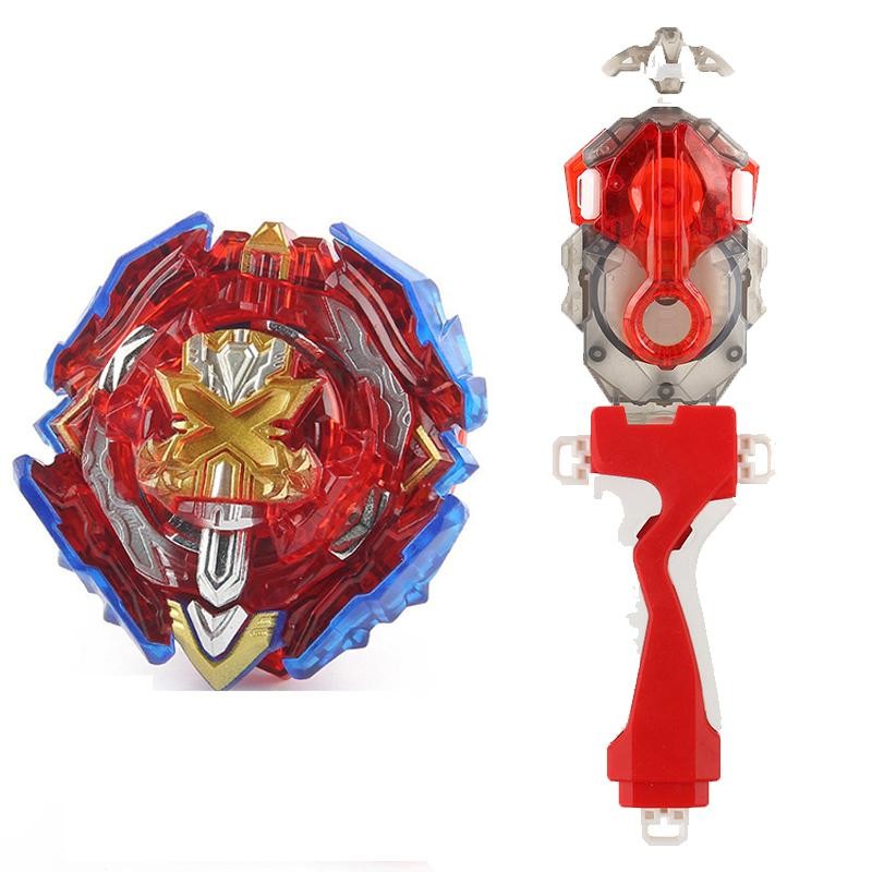 Gyros Burst B-200 Xiphoid Xcalibur Com Lançador Brinquedos Infantis Para Crianças Girando