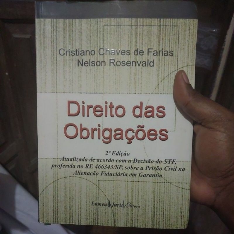 Livro - Direito das Obrigações - Cristiano Chaves de Farias e Nelson Rosenvald