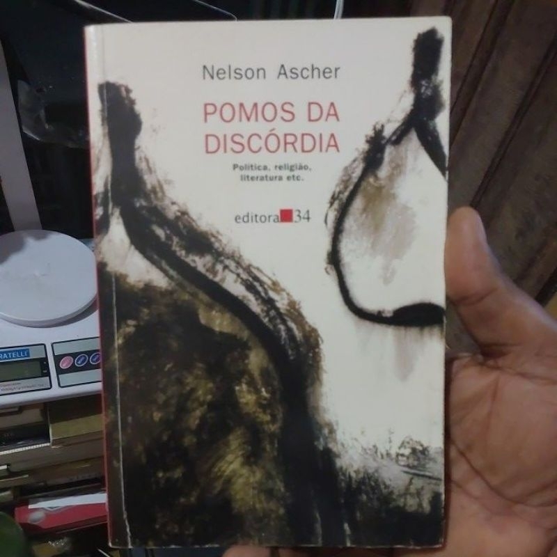 Livro - Pomos da Discórdia - Nelson Ascher