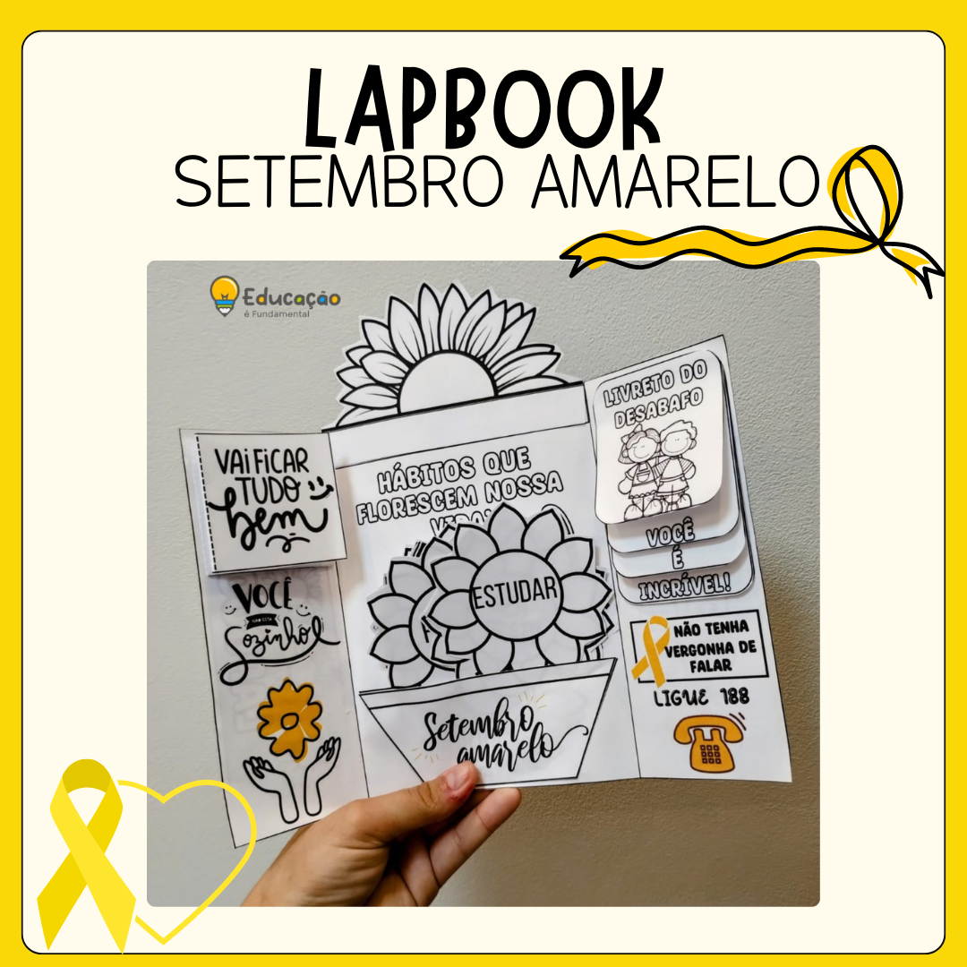 LAPBOOK SETEMBRO AMARELO