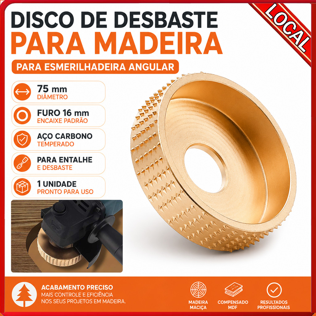75mm tipo tigela roda de arquivo para carpintaria DIY escultura superfície curvada corte disco moagem