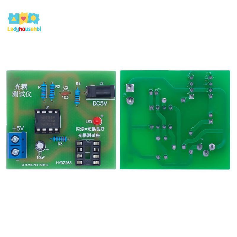LAHG > Kit De Testador De Optoacoplador Placa Prática Soldagem Peças Sobressalentes De Produtos Eletrônicos DIY Novo