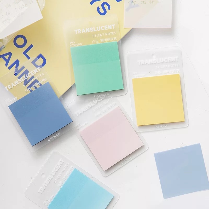 Sticky Notes (notas adesivas) “Translucent”
