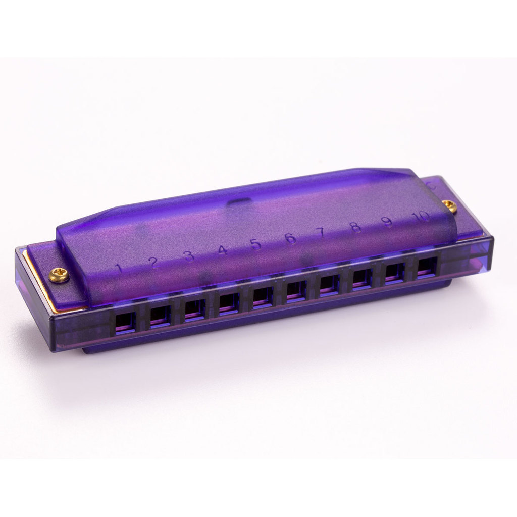 GAITA HARMONICA HOHNER TRANSLUCENT HARP VIOLETA