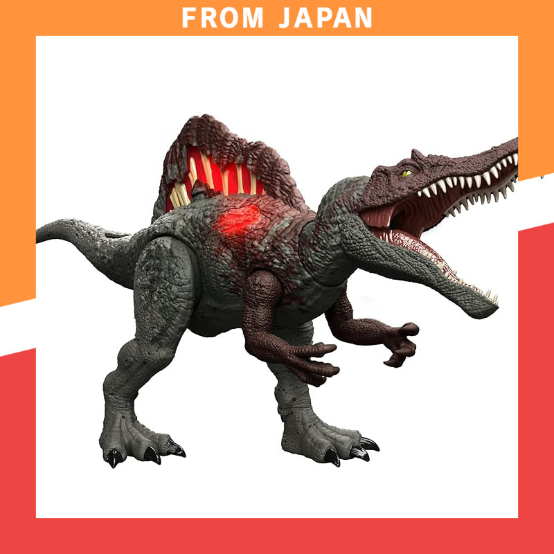 Mattel Jurassic World Spinosaurus Action Figure LED Light & Sound 55cm