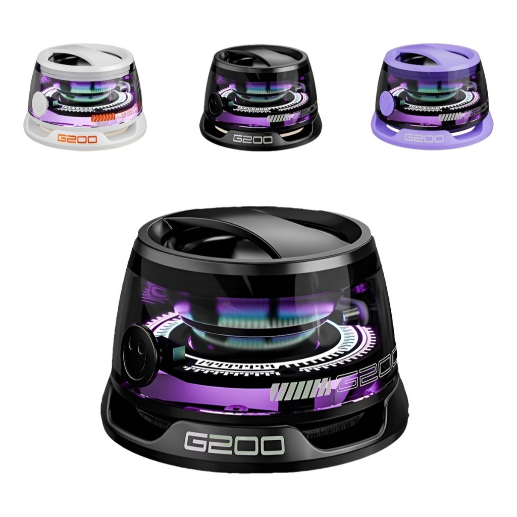 Alto-Falante Bluetooth Magnético Portátil Preto - Compacto, Leve e Conectividade Bluetooth V5.3
