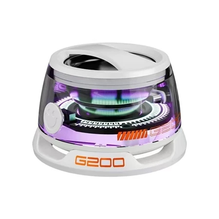Caixa De Som LED Bluetooth magnético portátil atmosfera colorida RBG mini Speaker à prova d'água