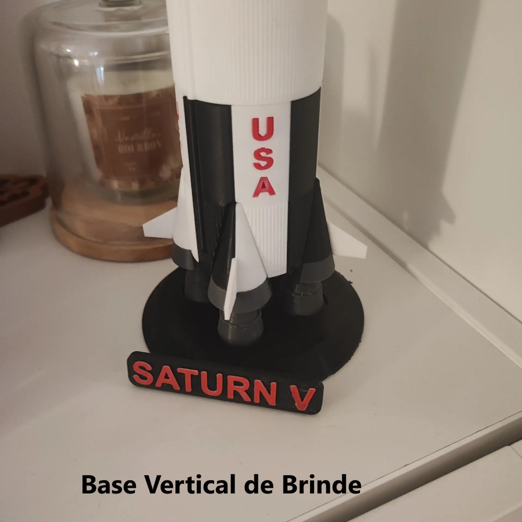 🚀🌕 Réplica do Foguete Saturn V