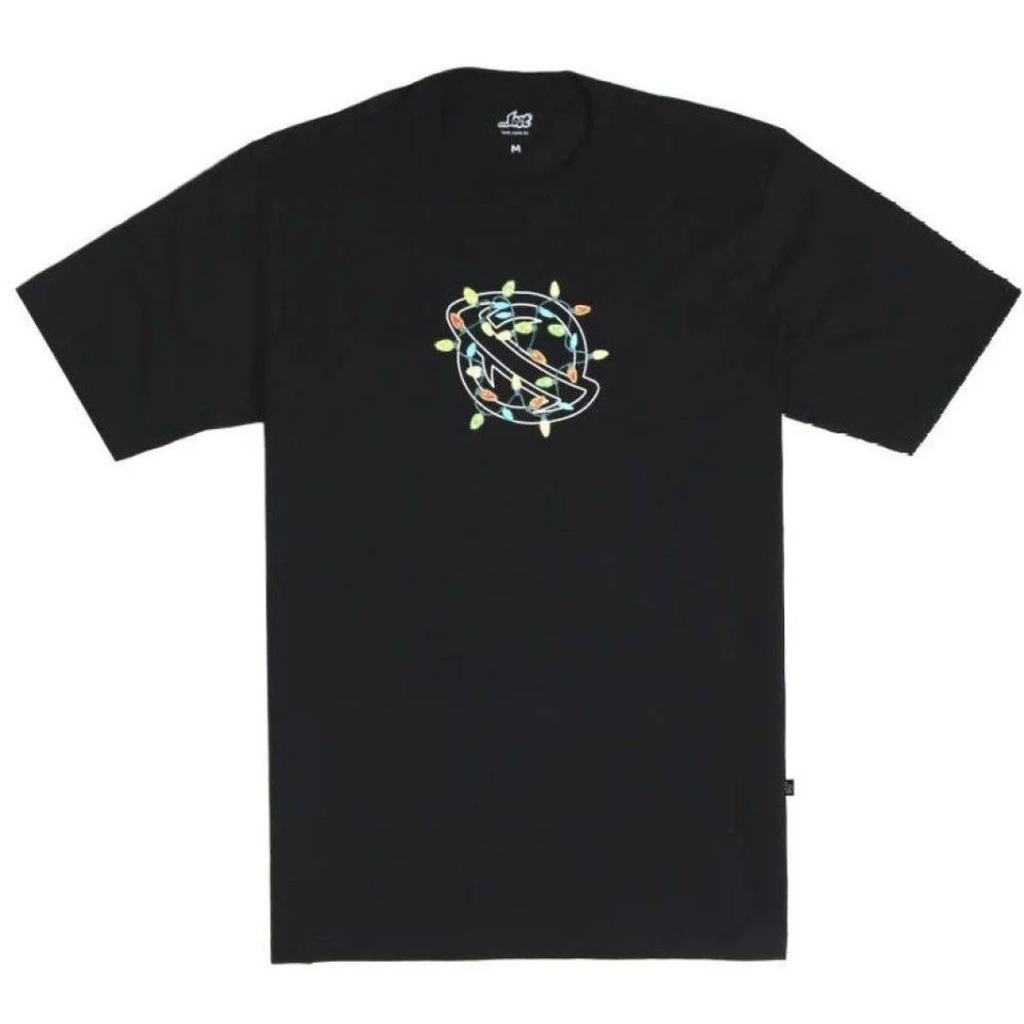 Camiseta Lost Saturn Shine Masculina - Preto