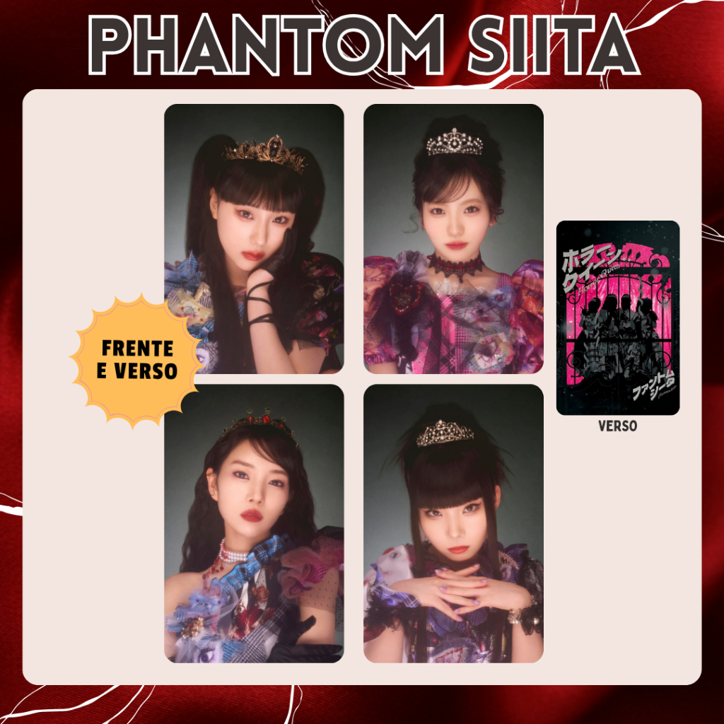 Kit Photocards Phantom Siita - Fanmade - Jpop - Jrock