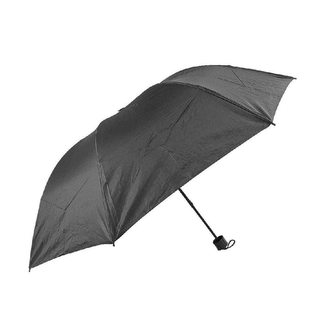 Guarda Chuva Manual 52cm Reto Preto Simples Pequeno