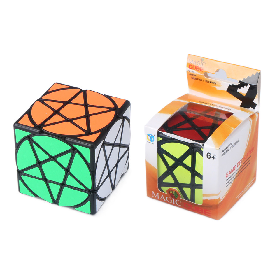 Especial-Shaped estrela de cinco pontas Magic Cube Speed Cube Educacional Puzzle Cube Toy