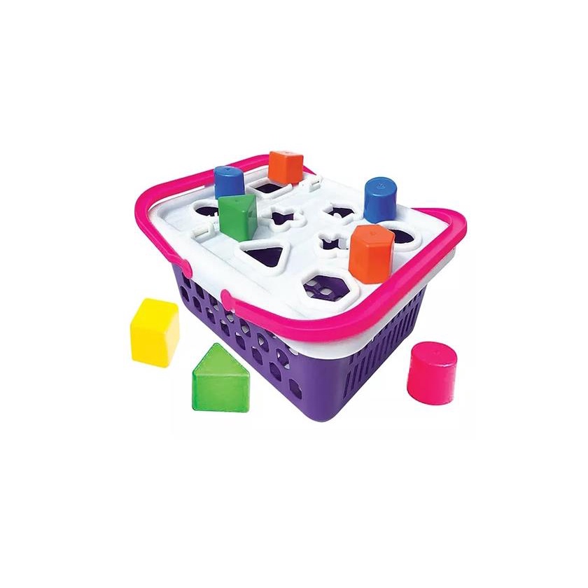 Cestinha Educativa Formas Geometricas Big Star + 18 Meses