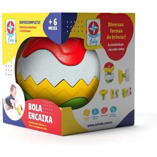 BOLA ENCAIXA 8832 ESTRELA